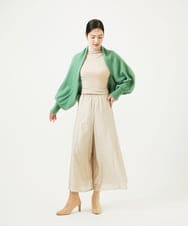 GBSCD30550 Sybilla(シビラ) カシミヤシルクドレープボレロ グリーン
