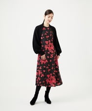 GBSCD30550 Sybilla(シビラ) カシミヤシルクドレープボレロ ブラック