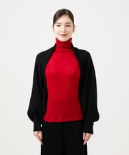 GBSCD30550 Sybilla(シビラ) カシミヤシルクドレープボレロ ブラック