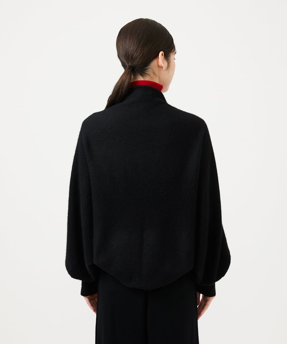 GBSCD30550 Sybilla(シビラ) カシミヤシルクドレープボレロ ブラック