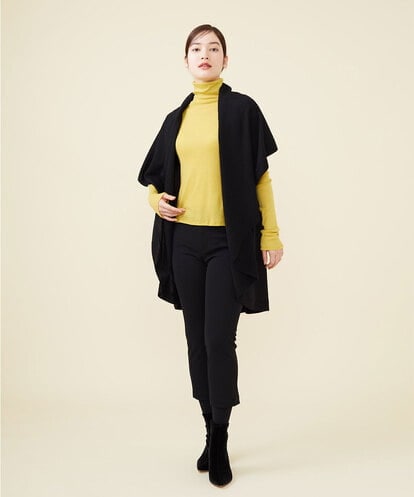 GBSCV52330 Sybilla ウールドレープニットジレ