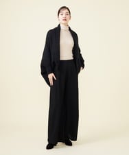 GBSCW50550 Sybilla(シビラ) 【blue&black】ドルマンスリーブモヘヤカーディガン ブラック