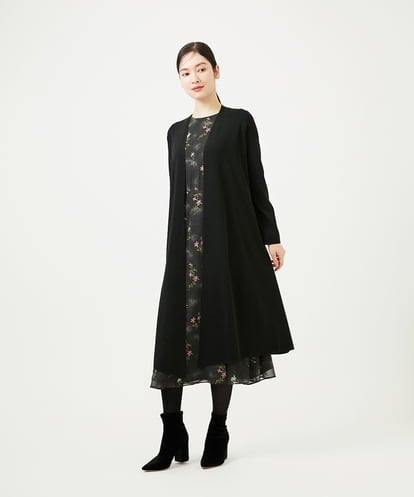 GBSED02500 Sybilla フレアロングカーディガン