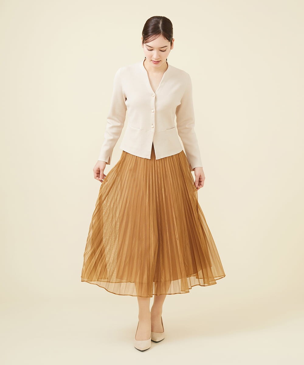 ウエスト切り替えカーディガン(カーディガン) | Sybilla(シビラ  