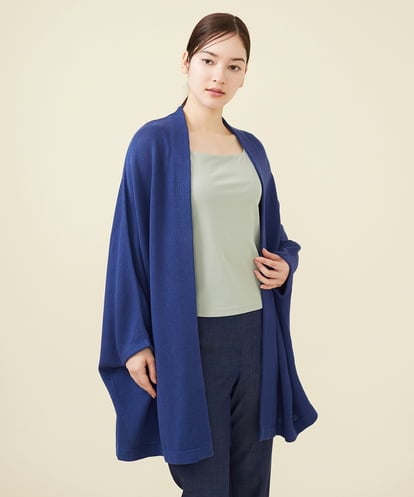 GBSEW01450 Sybilla ヘンプコットンニットポンチョ