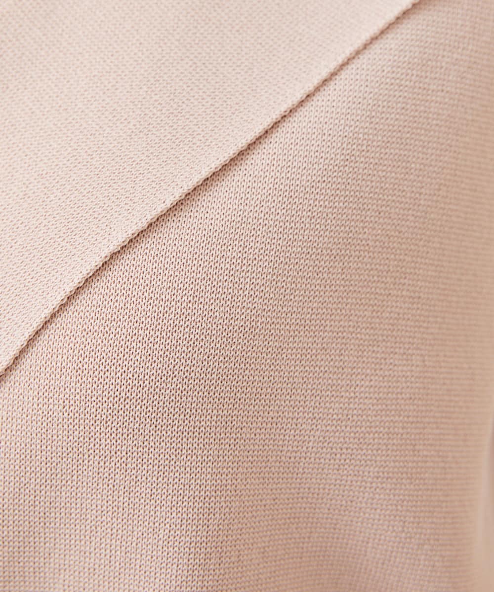 GBSGD32600 Sybilla(シビラ) クロップドニットジャケット ベージュピンク