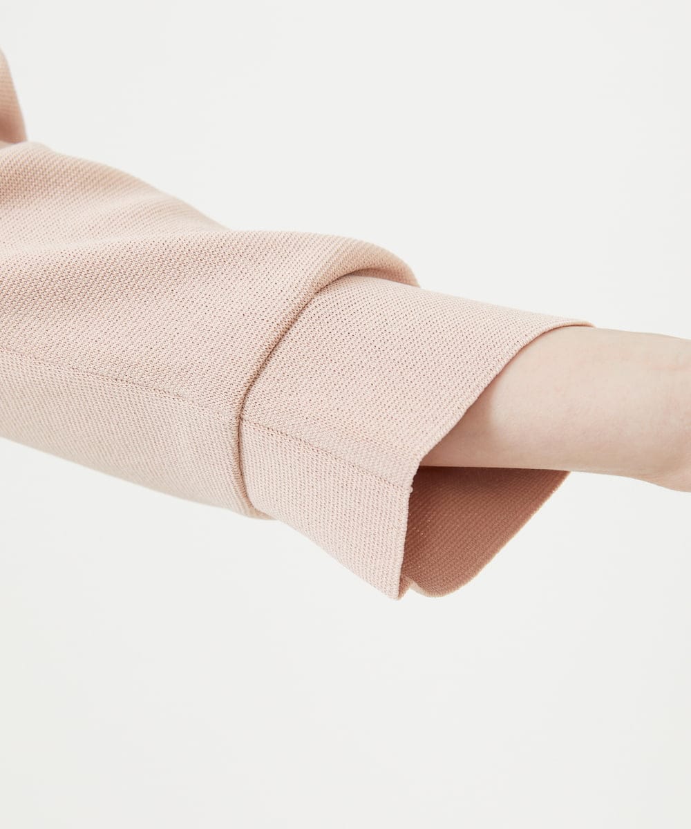 GBSGD32600 Sybilla(シビラ) クロップドニットジャケット ベージュピンク