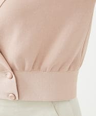 GBSGD32600 Sybilla(シビラ) クロップドニットジャケット ベージュピンク