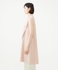 GBSGD33630 Sybilla(シビラ) ワイドカラーニットジレ ベージュピンク