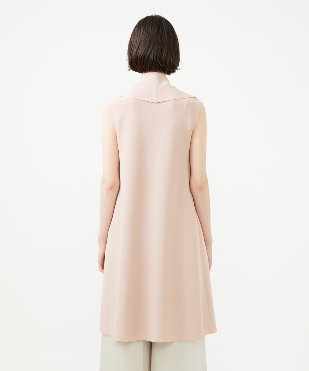 GBSGD33630 Sybilla(シビラ) ワイドカラーニットジレ ベージュピンク