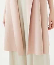 GBSGD33630 Sybilla(シビラ) ワイドカラーニットジレ ベージュピンク