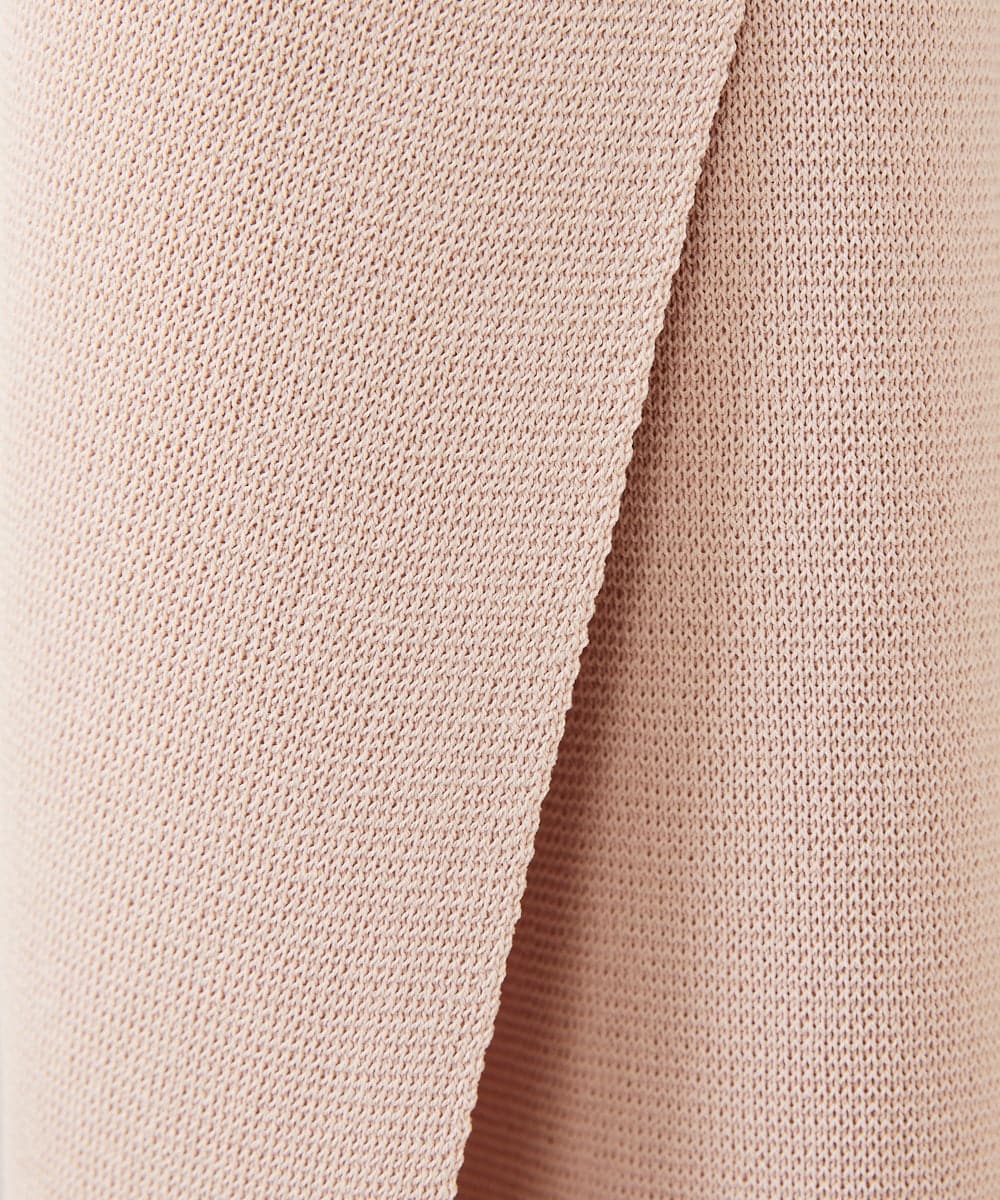 GBSGD33630 Sybilla(シビラ) ワイドカラーニットジレ ベージュピンク