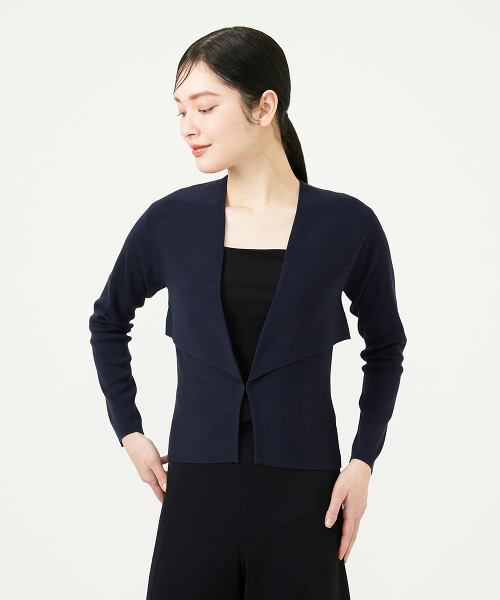 GBSGD50300 Sybilla(シビラ) レイヤード風カーディガン ネイビー