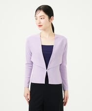 GBSGD50300 Sybilla(シビラ) レイヤード風カーディガン ラベンダー
