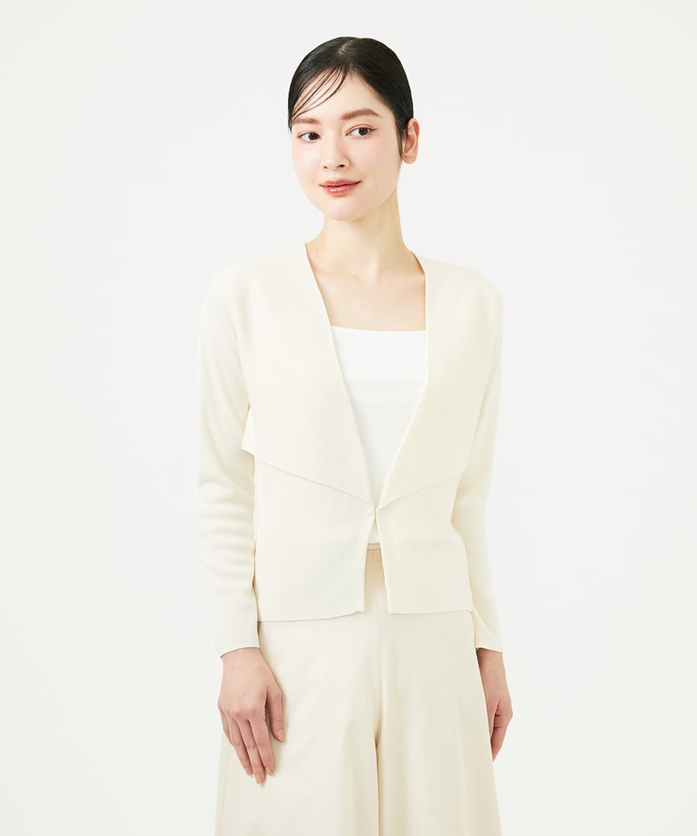 GBSGD50300 Sybilla(シビラ) レイヤード風カーディガン アイボリー