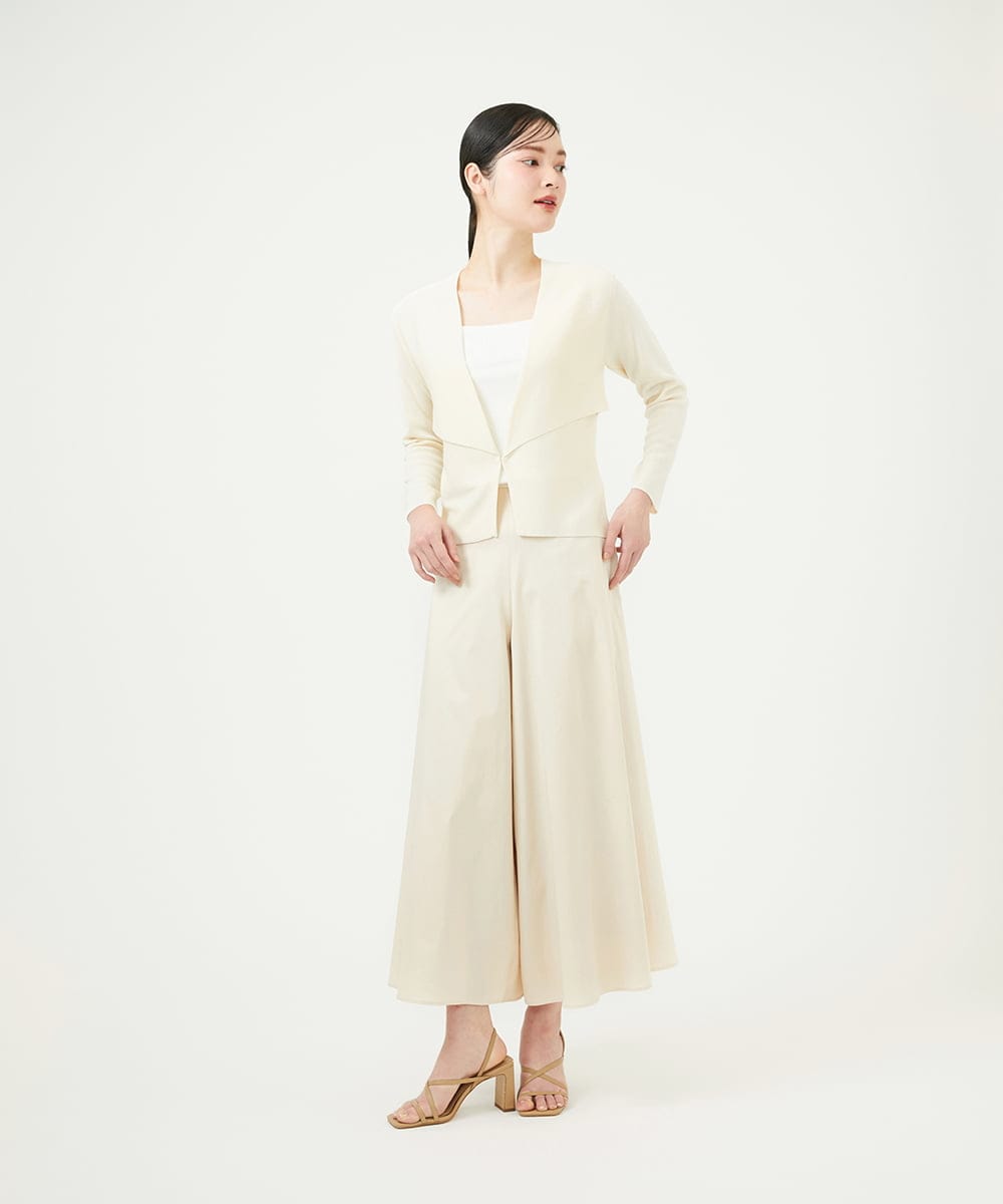 GBSGD50300 Sybilla(シビラ) レイヤード風カーディガン アイボリー