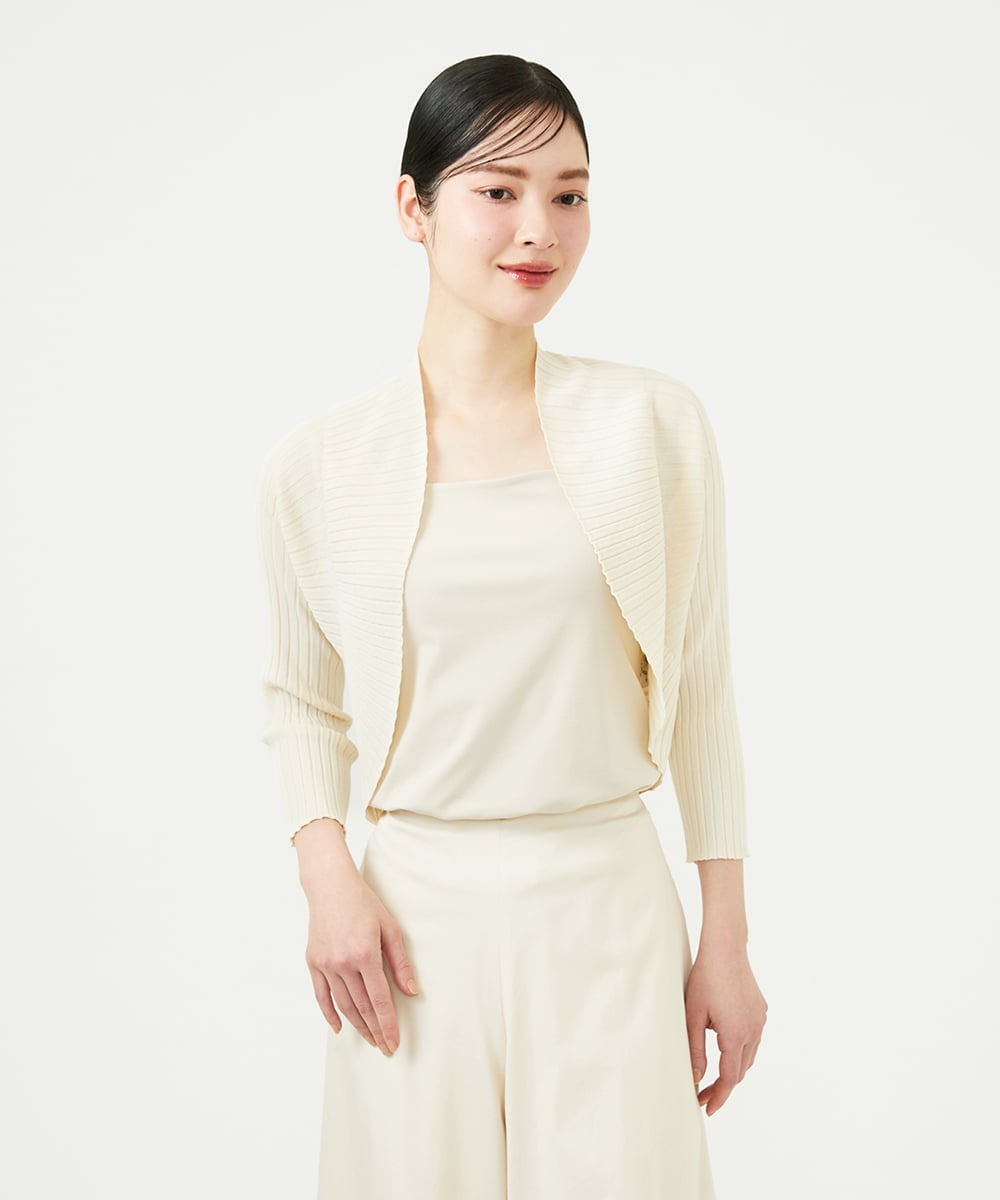 GBSGD52230 Sybilla(シビラ) リブボレロ オフホワイト