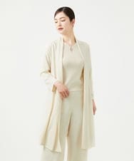 GBSGE03540 Sybilla(シビラ) アイスコットンロングカーディガン アイボリー