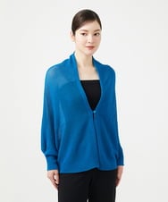 GBSGE50330 Sybilla(シビラ) ペーパーヤーンカーディガン ブルー