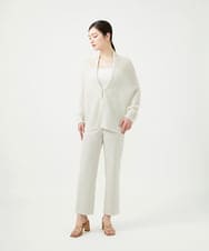 GBSGE50330 Sybilla(シビラ) ペーパーヤーンカーディガン アイボリー