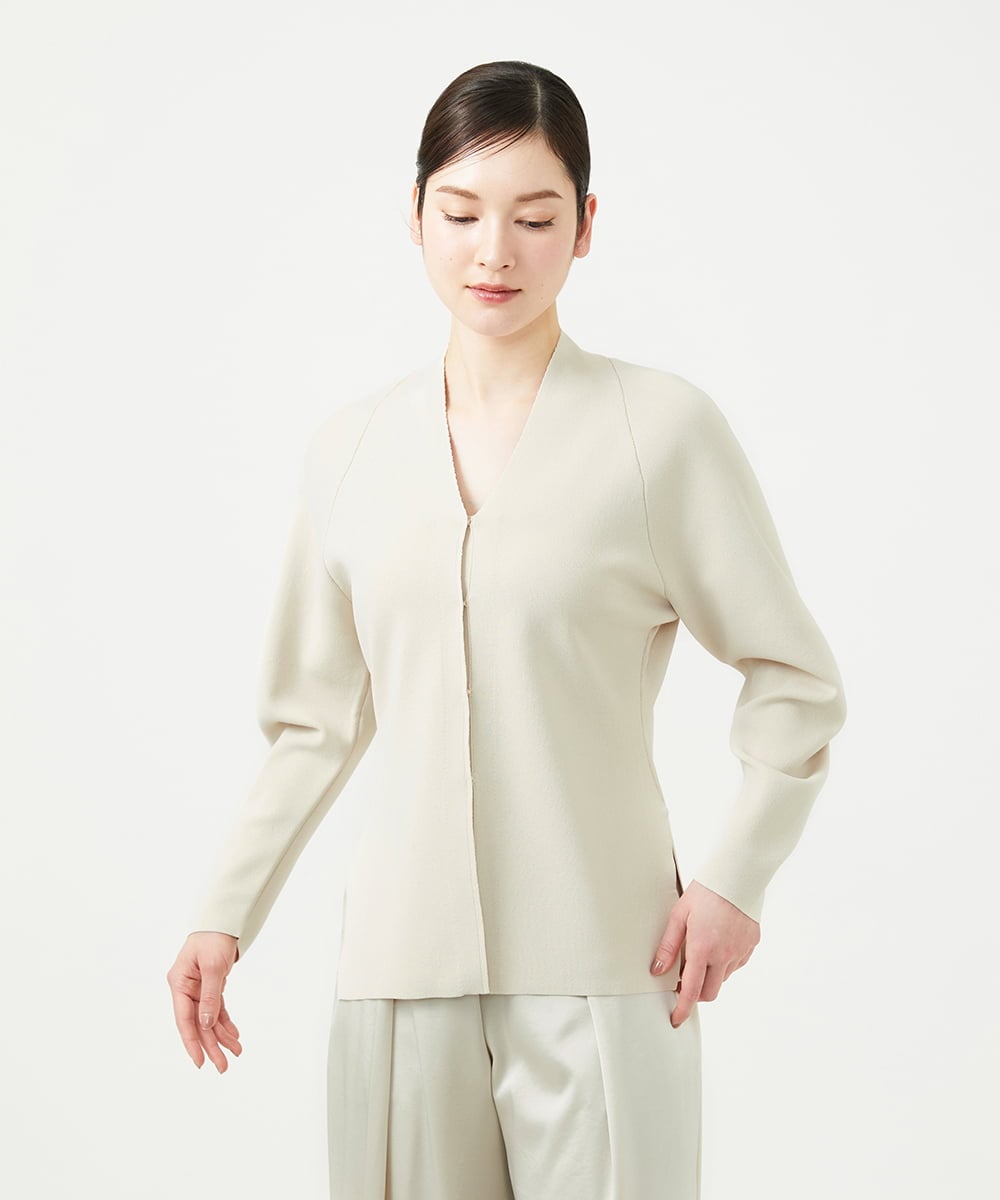 GBSGE55600 Sybilla(シビラ) バナナスリーブカーディガン アイボリー