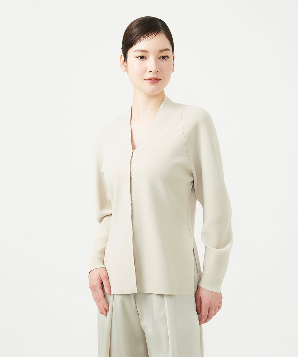 GBSGE55600 Sybilla(シビラ) バナナスリーブカーディガン アイボリー