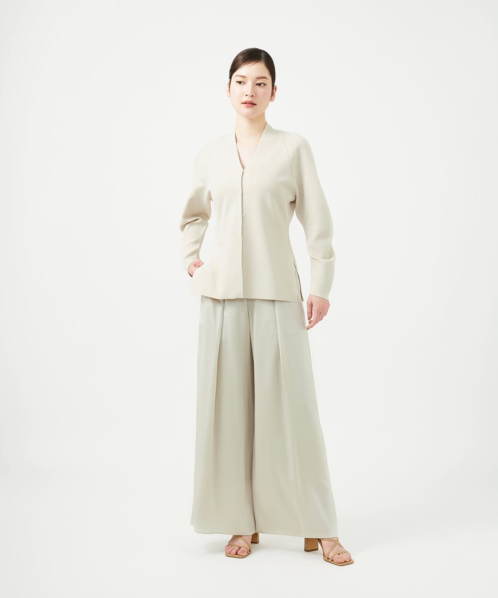 GBSGE55600 Sybilla(シビラ) バナナスリーブカーディガン アイボリー