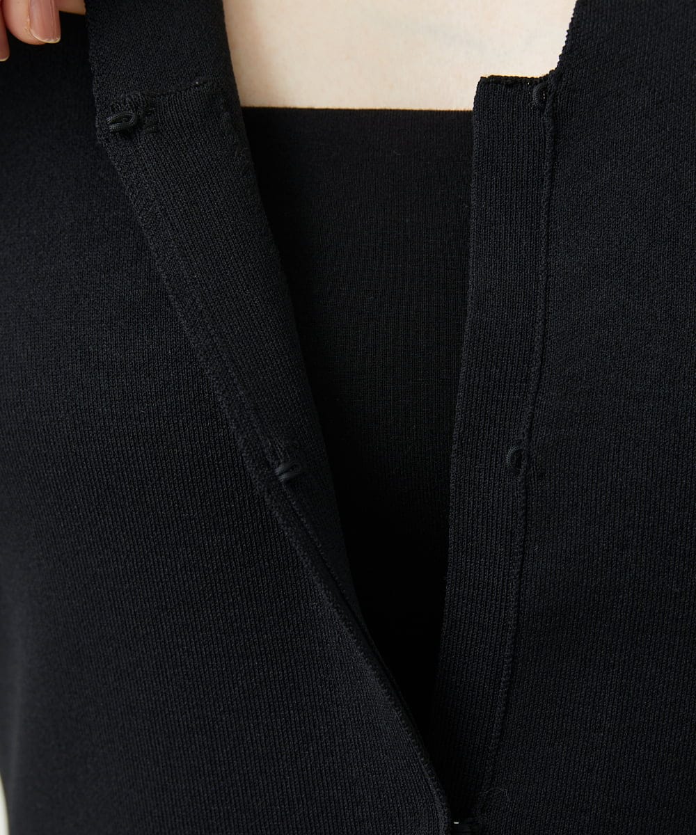 GBSGE55600 Sybilla(シビラ) バナナスリーブカーディガン ブラック