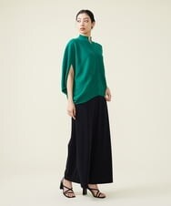 GBSGS01330 Sybilla(シビラ) フォルムニットジレ グリーン