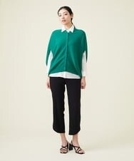 GBSGS01330 Sybilla(シビラ) フォルムニットジレ グリーン