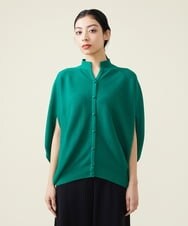 GBSGS01330 Sybilla(シビラ) フォルムニットジレ グリーン
