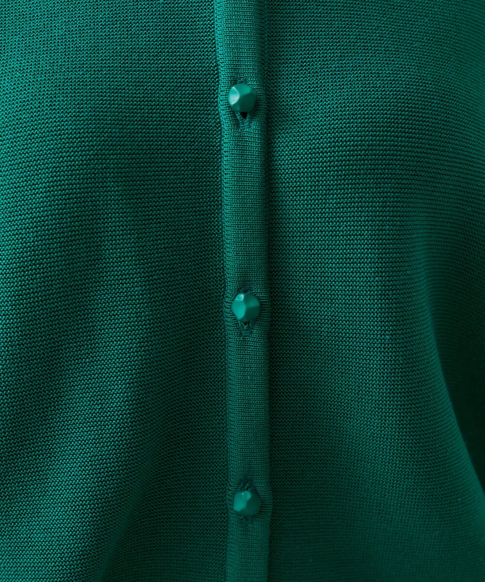 GBSGS01330 Sybilla(シビラ) フォルムニットジレ グリーン