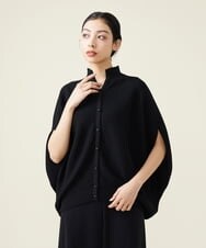 GBSGS01330 Sybilla(シビラ) フォルムニットジレ ブラック