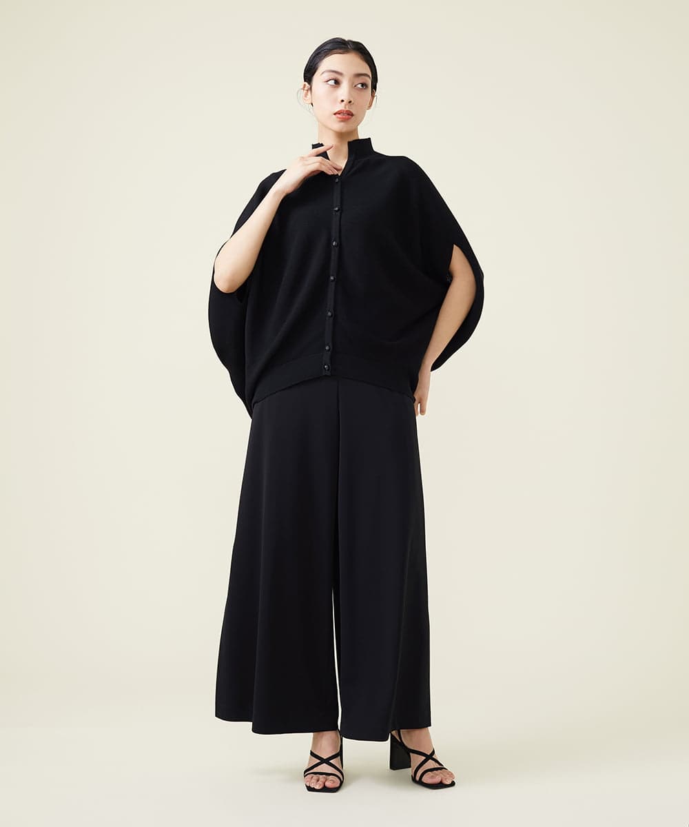 GBSGS01330 Sybilla(シビラ) フォルムニットジレ ブラック
