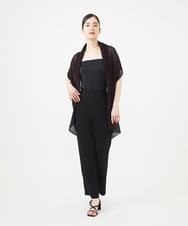GBSHA71330 Sybilla(シビラ) ペーパーヤーンドレープジレ ダークブラウン
