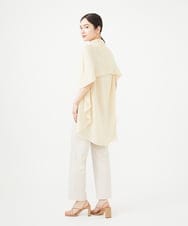 GBSHA71330 Sybilla(シビラ) ペーパーヤーンドレープジレ アイボリー