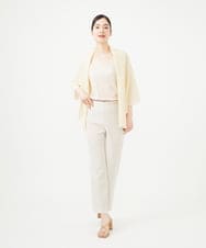GBSHA71330 Sybilla(シビラ) ペーパーヤーンドレープジレ アイボリー