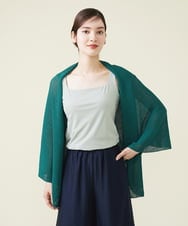 GBSHT51290 Sybilla(シビラ) ペーパーヤーンドレープジレ ディープグリーン