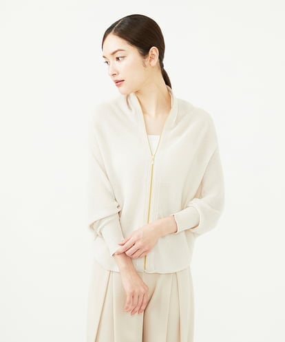GBSJA73330 Sybilla ジップアップカーディガン