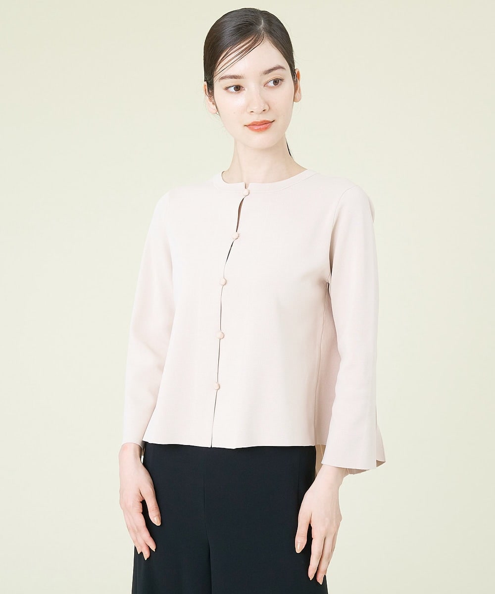 ストレッチナイロンバックプリーツニットジャケット(カーディガン) | Sybilla(シビラ)|イトキンオンラインストア ストレッチナイロンバックプリーツニットジャケット(カーディガン) | Sybilla(シビラ)|イトキンオンラインストア