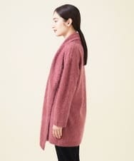 GBSJT01890 Sybilla(シビラ) カシミヤストールデザインカーディガン ピンク