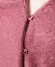 GBSJT01890 Sybilla(シビラ) カシミヤストールデザインカーディガン ピンク