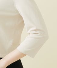 GBSJV03270 Sybilla(シビラ) Vネックショートカーディガン アイボリー