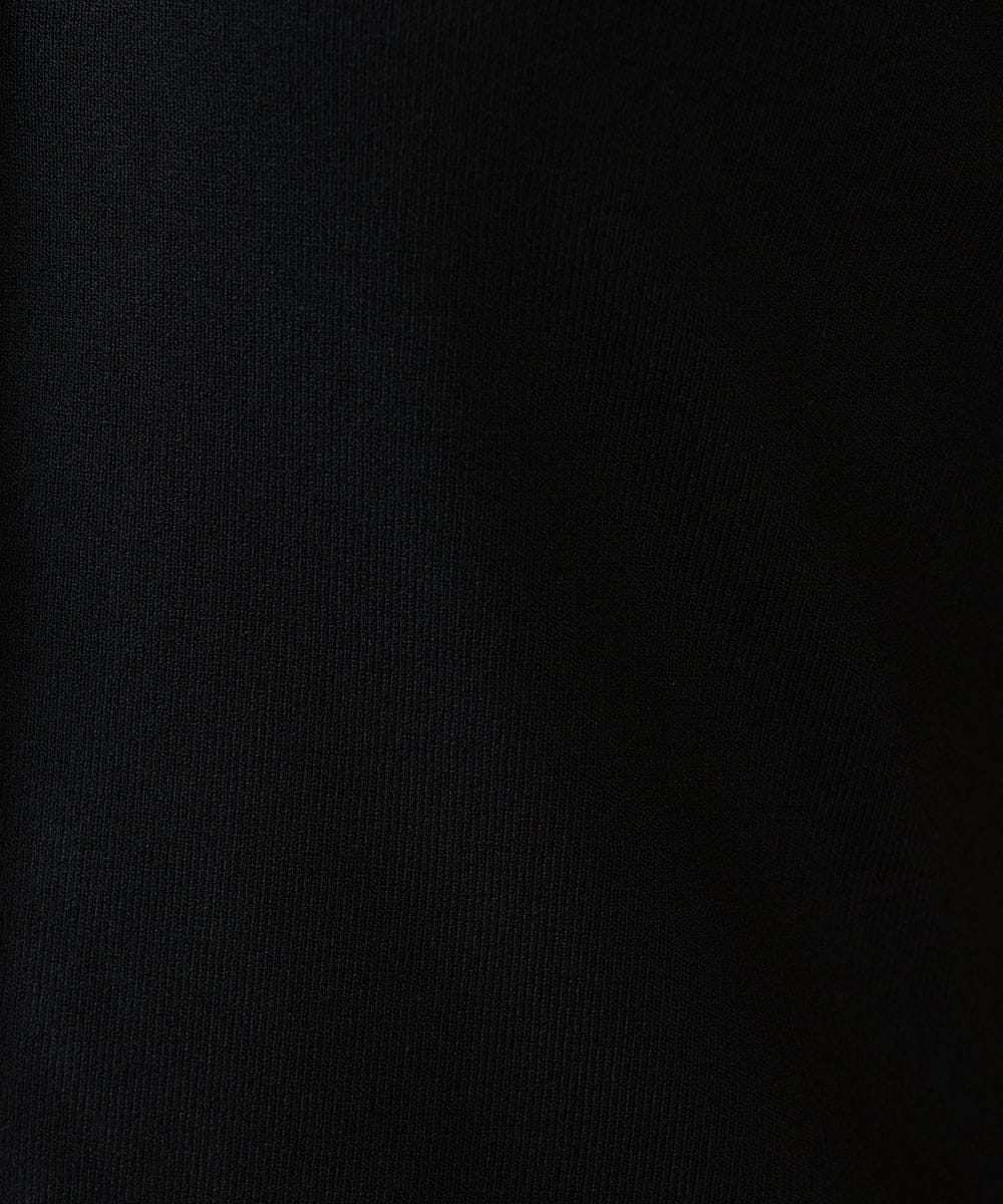 GBSJW01390 Sybilla(シビラ) ジオメトリックモチーフカーディガン ブラック