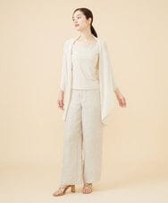 GBSJW02290 Sybilla(シビラ) ペーパーヤーンドレープジレ アイボリー