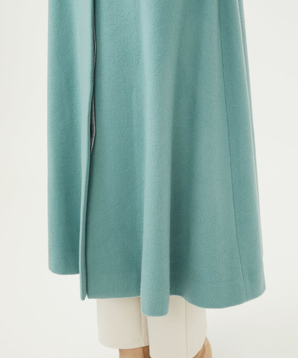 GBUAF31900 Sybilla(シビラ) 【早割10%OFF】メルトンドレスコート ライトブルー