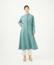 GBUAF31900 Sybilla(シビラ) 【早割10%OFF】メルトンドレスコート ライトブルー