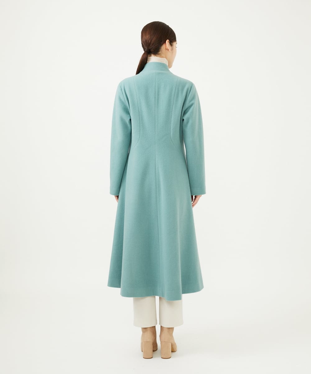 GBUAF31900 Sybilla(シビラ) 【早割10%OFF】メルトンドレスコート ライトブルー