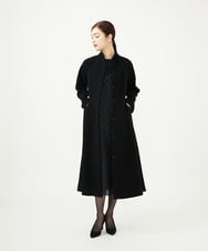 GBUAF31900 Sybilla(シビラ) 【早割10%OFF】メルトンドレスコート ブラック