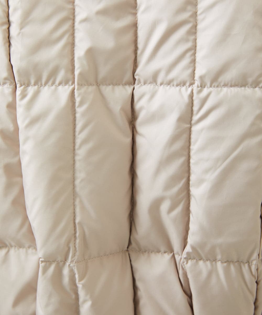 GBUAF32900 Sybilla(シビラ) ウールドッキングロングダウン ベージュ